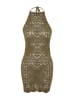 trendyol Strickkleid in Khaki