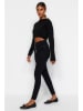 trendyol Dżinsy - Skinny fit - w kolorze czarnym