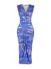 trendyol Kleid in Blau/ Lila/ Weiß