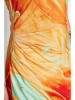 trendyol Kleid in Orange/ Mint