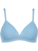 Naturana Bügelloser BH in Hellblau