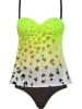 Naturana Tankini in Neongelb/ Schwarz