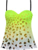 Naturana Tankini in Neongelb/ Schwarz