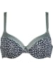 Naturana Schalen-BH in Dunkelblau/ Mint