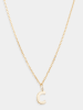 OR ÉCLAT Gold-Anhänger "C"