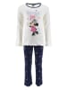Disney Minnie Mouse Pyjama "Minnie" in Weiß/ Dunkelblau