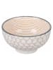 Villa d´Este 6er-Set: Schalen "Soho" in Weiß/ Schwarz/ Beige - Ø 11,8 cm