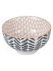 Villa d´Este 6er-Set: Schalen "Soho" in Weiß/ Schwarz/ Beige - Ø 11,8 cm