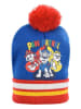 Paw Patrol Muts met pompon "Paw Patrol" rood/blauw