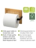 Wenko Toiletrolhouder lichtbruin - (B)15 x (H)12 x (D)6,5 cm