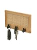 Wenko Wandhaken lichtbruin - (B)20 x (H)12 x (D)3,5 cm