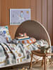 Bloomingville mini Bild "Rosa" - (L) 32 x (H) 42cm