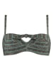 Marlies Dekkers Bikini-Oberteil in Hellbraun/ Hellblau/ Grün