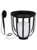 Garden Hero LED-Solar-Außenleuchte in Schwarz - (B)30 x (H)32 x (T)30 cm