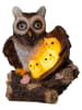 Garden Hero Decoratief ledsolarobject lichtbruin/wit - (H)20,5 cm