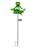 Profigarden LED-Solar-Gartenstecker in Grün/ Schwarz - (H)102 cm