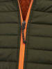 Jack & Jones Softshelljacke in Dunkelgrün/ Orange