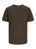 Jack & Jones Koszulka "Basher" w kolorze ciemnobrązowym