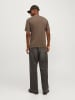Jack & Jones Koszulka "Caleb" w kolorze brązowym