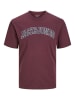 Jack & Jones Shirt "Caleb" pruimkleurig