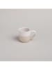 Eulenschnitt Cappuccinotasse "Me Time" in Beige/ Weiß - 190 ml