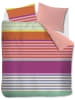 Oilily Satin-Bettwäsche-Set "Carly" in Bunt/ Rosa