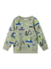 name it Sweatshirt "Leore" kaki/meerkleurig