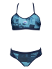 Arena Bikini in Dunkelblau/ Türkis