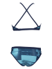 Arena Bikini in Dunkelblau/ Türkis