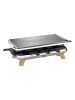 Tefal 2in-1 Raclette "Pierrade Gourmet - PR620D12" in Silber