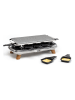 Tefal 2in-1 Raclette "Pierrade Gourmet - PR620D12" in Silber