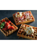 Tefal 2-delige set: wafelplaten "XA734810" zwart