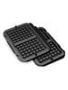 Tefal Płyta "Optigrill Xin1 - XA730810" w kolorze czarnym do gofrów