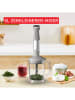 Tefal 4tlg. Set: Stabmixer "Quickchef - HB67MB30" in Silber/ Grau
