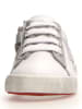 Naturino Leder-Sneakers "Annie" in Weiß/ Lila/ Silber