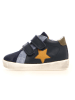 Naturino Leren sneakers "Dorrie" donkerblauw/geel/kaki