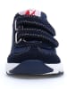 Naturino Leder-Sneakers "Jesko" in Dunkelblau/ Weiß