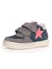 Naturino Leder-Sneakers "Hess" in Grau/ Dunkelblau/ Rosa