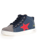 Naturino Leren sneakers "Pinn" donkerblauw/grijs