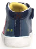Naturino Leren sneakers "Pinn" donkerblauw/grijs