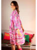 miss goodlife Jurk roze/wit
