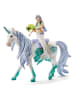 Schleich 4-częściowy zestaw "Mermaid on a sea unicorn" - 5+