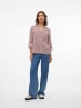 Vero Moda Koszula w kolorze brązowo-białym
