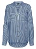 Vero Moda Bluse in Weiß/ Blau