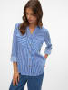 Vero Moda Bluse in Weiß/ Blau