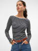 Vero Moda Longsleeve wit/zwart