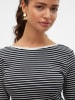 Vero Moda Longsleeve in Weiß/ Schwarz