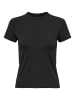 ONLY Shirt in Schwarz