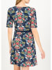 Blutsgeschwister Kleid "Home Cute" in Dunkelblau/ Bunt