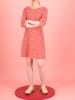 Blutsgeschwister Kleid "Mod a Hula Button" in Rot/ Weiß